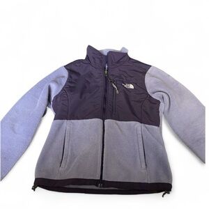 The North Face TNF Denali Polartec Light Purple Fleece Full Zip Jacket Womens S